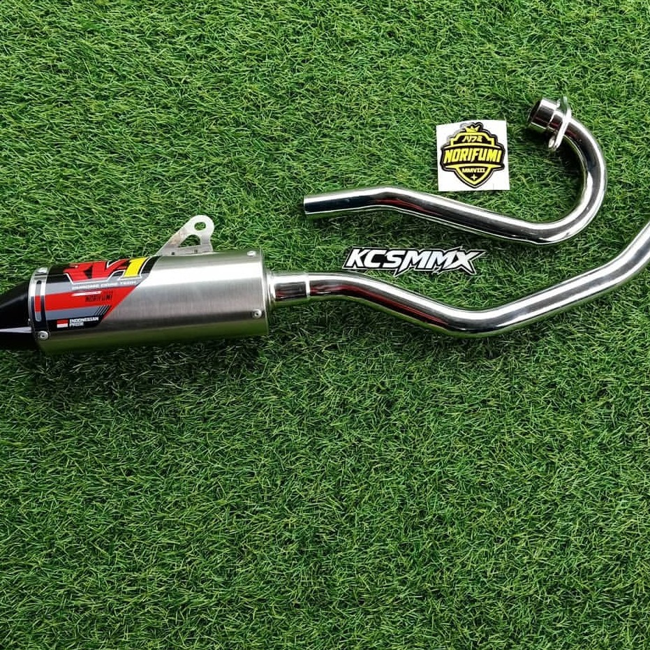 Knalpot Klx 150 Merk Rv 1 Shorty Norifumi
