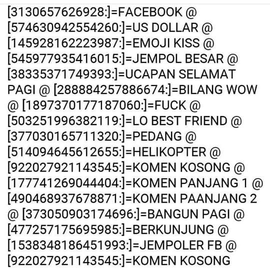 Kodefb Terbaru