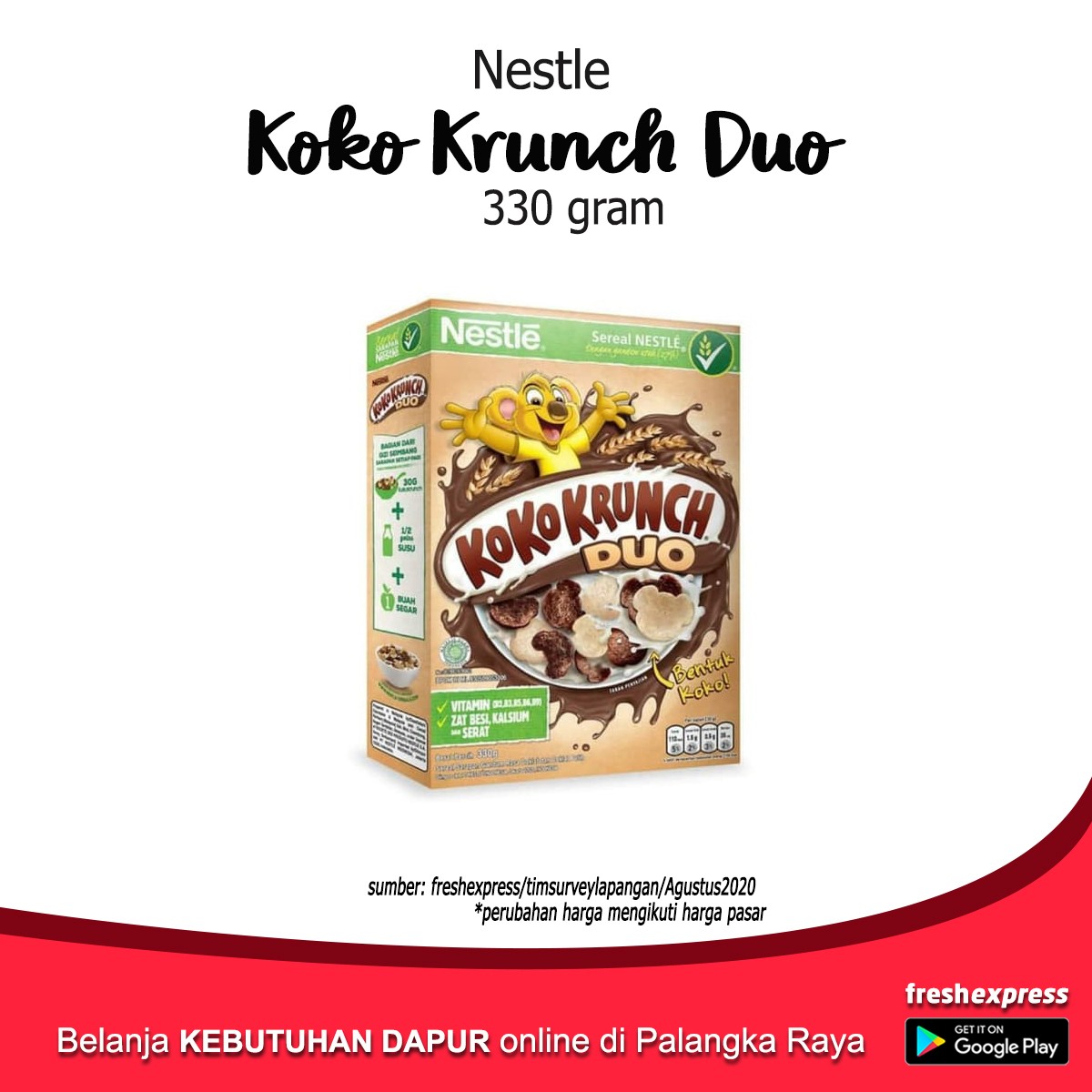 Koko Krunch Duo 330 Gram