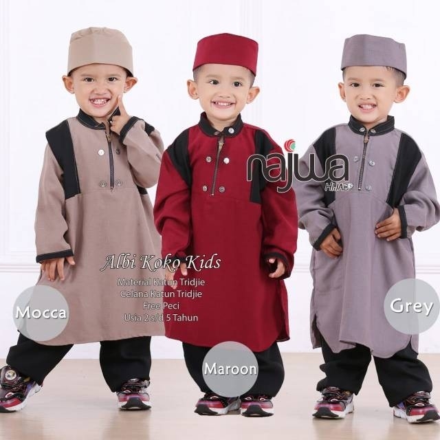 Koko set kids plus peci 