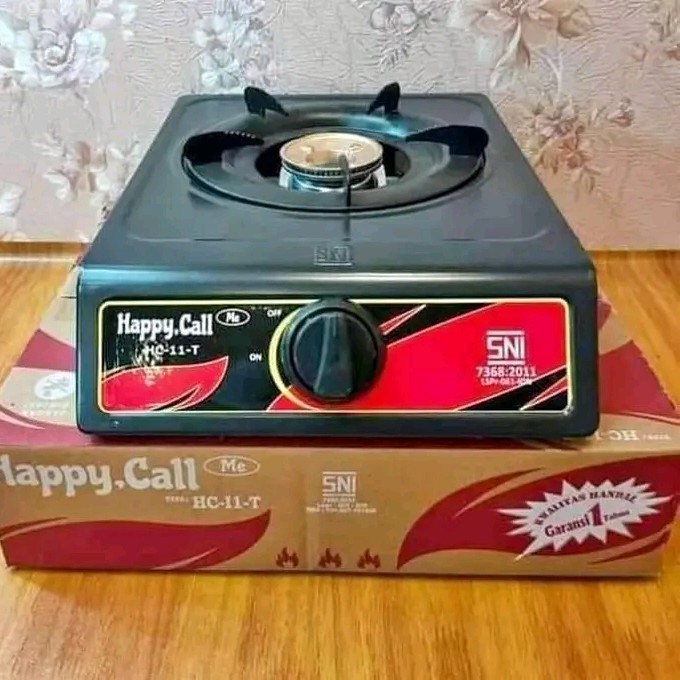 Kompor Gas 1 Tungku Happy Call HC-11-T