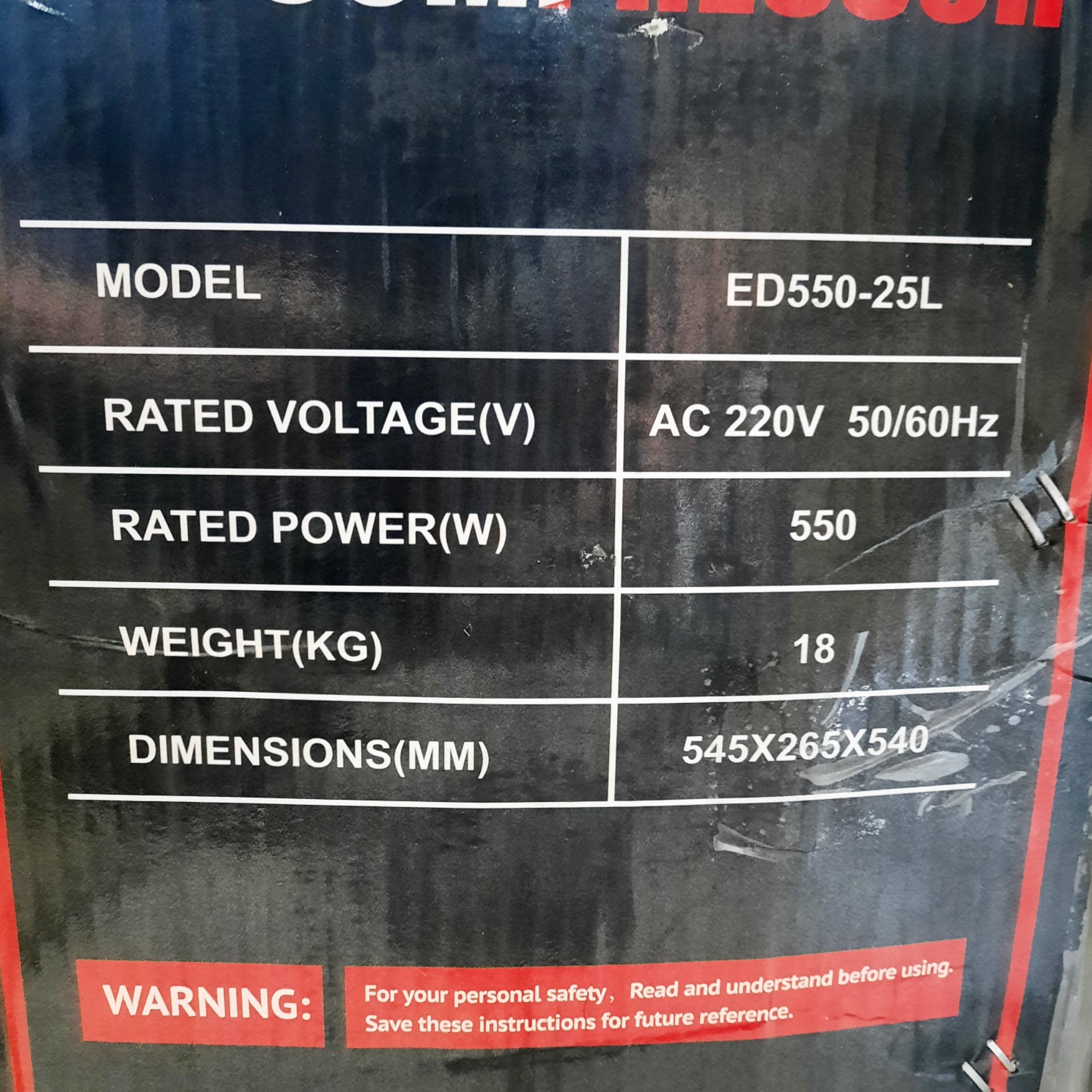 Kompresor Oilless 25L Edon ED550-25L 5