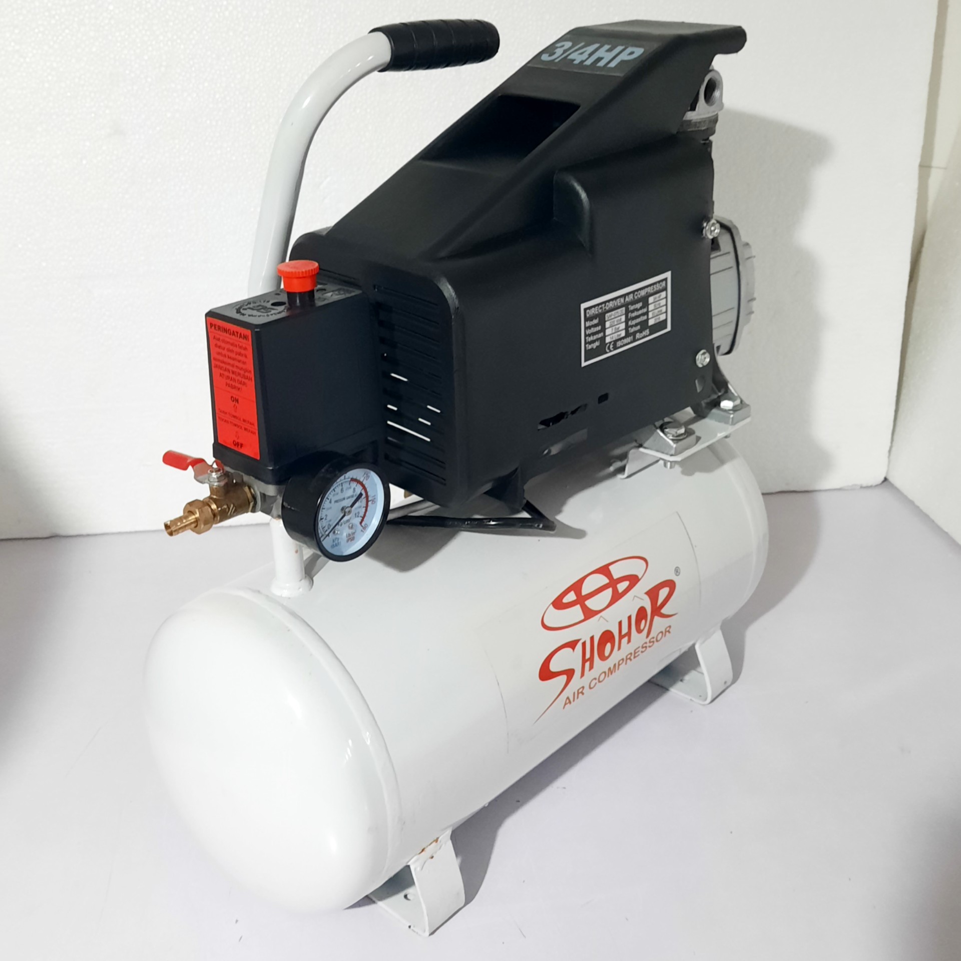 Kompresor Portabel 14L Shohor SAP-075 DD 3