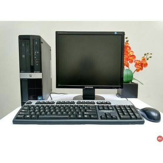 Komputer Merk Hp Core2duo Dan Lcd 17 Inch