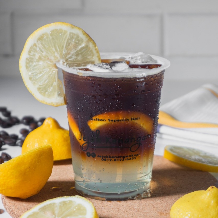 Kopi Hitam Lemon