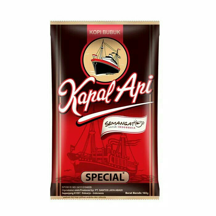 Kopi Kapal Api 165 Gr