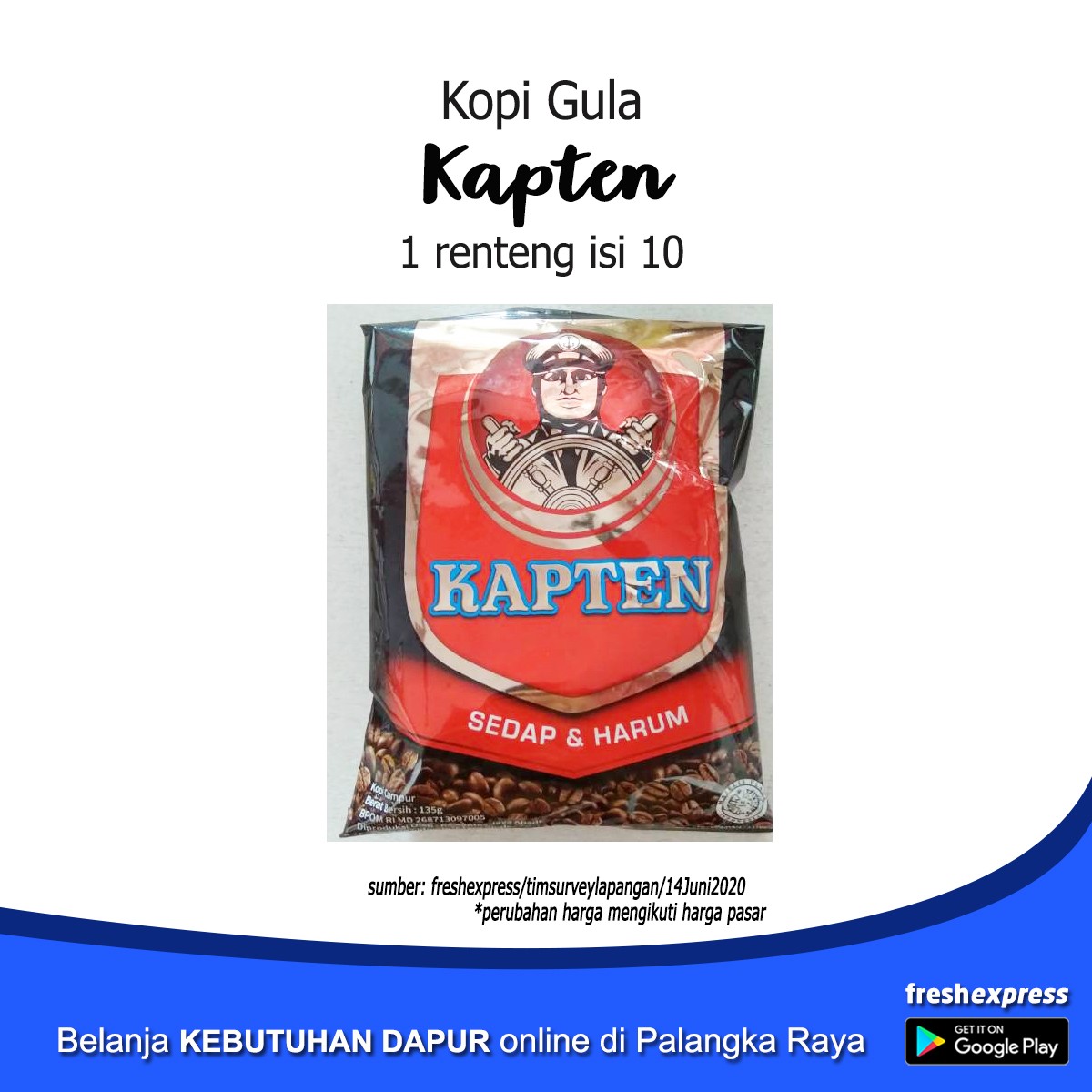 Kopi Kapten Isi 10