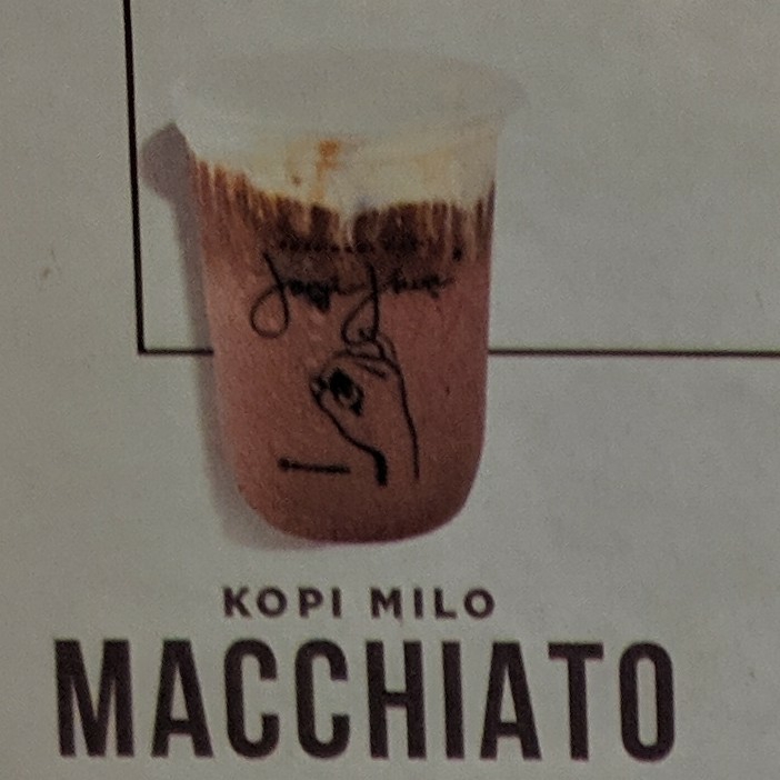 Kopi Milo Macchiato