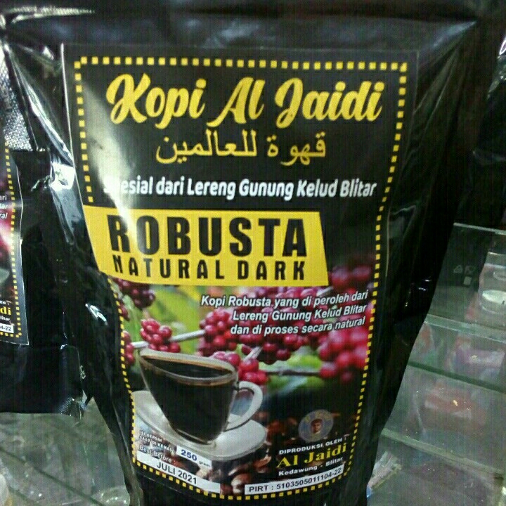 Kopi Robusta Natural 250gr