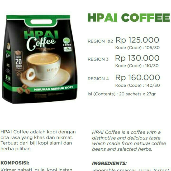 Kopi Sehat Hni Hpai