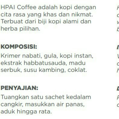 Kopi Sehat Hni Hpai 2