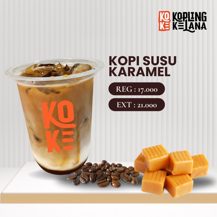 Kopi Susu Karamel