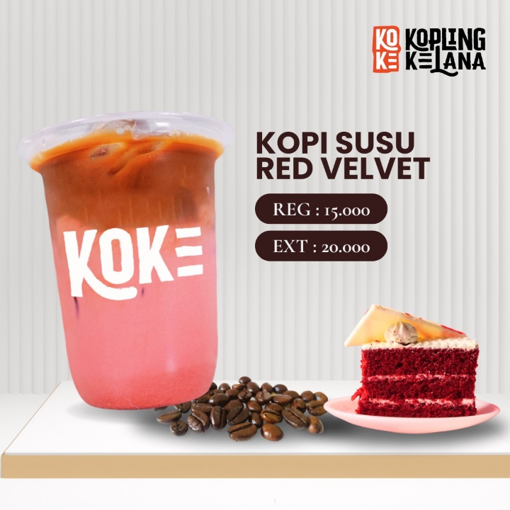 Kopi Susu Red Velvet