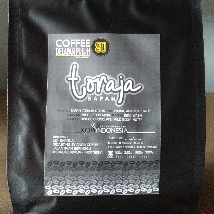 Kopi Toraja Sapan