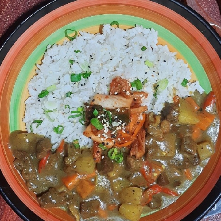 Korean Beef Curry Rice