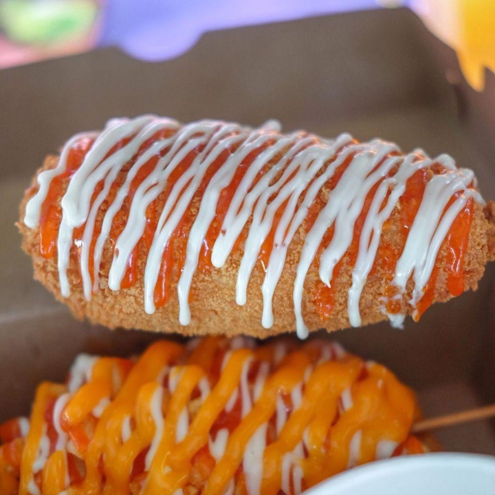 Korean Corndog Sosis Mozzarela