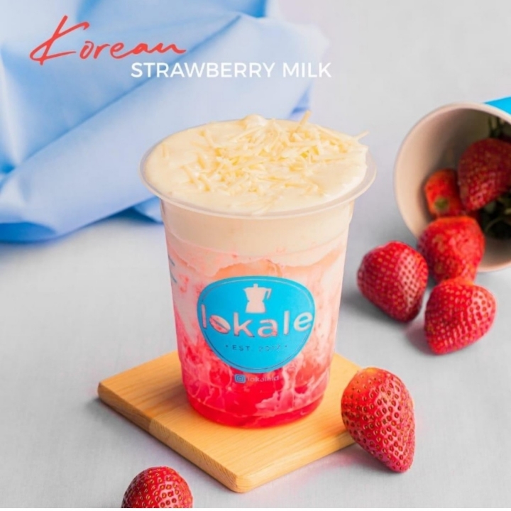 Korean Strawberry Milk