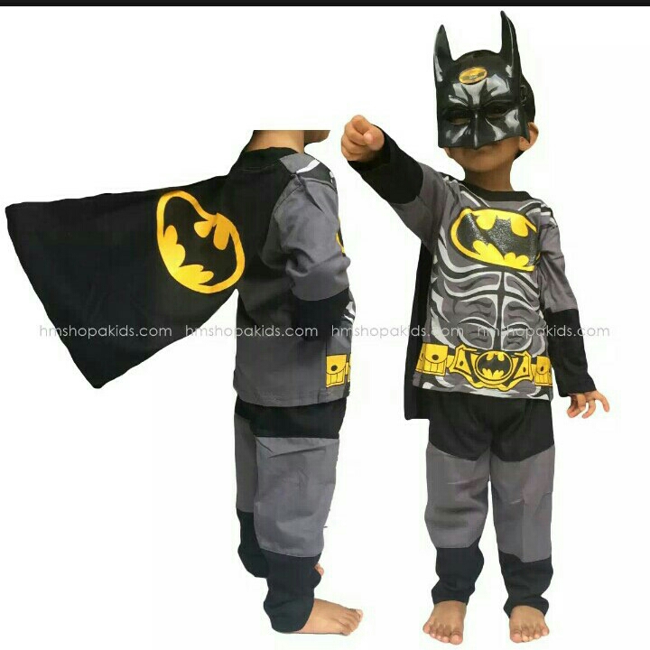Kostum Batman 5-7thn