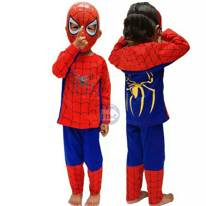 Kostum Spiderman 2-4thn 2