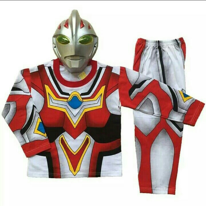 Kostum Ultraman Merah