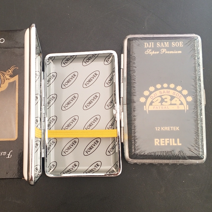 Kotak Rokok Bahan Kaleng 