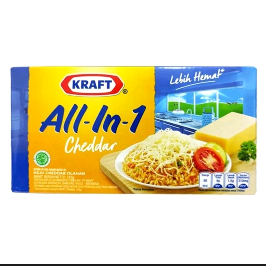 Kraft All - In 1 Cheddar 165g