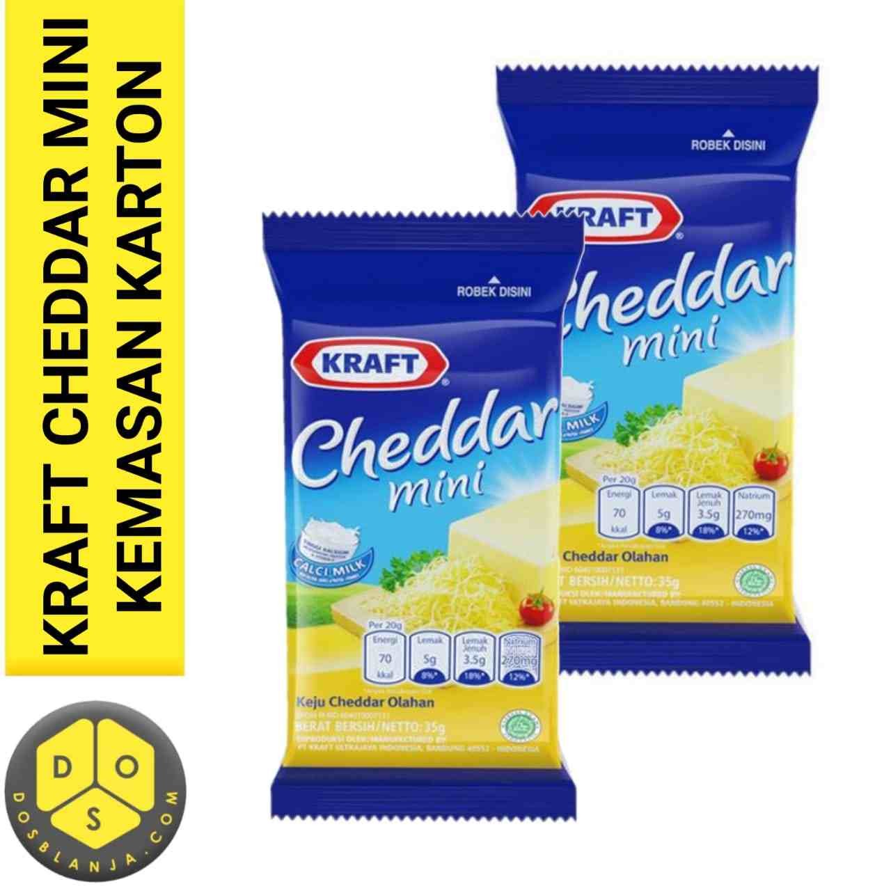 Kraft Cheddar Mini 70gr