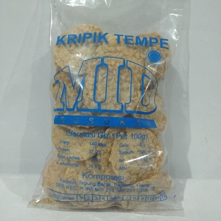 Kripik Tempe MID 100gram