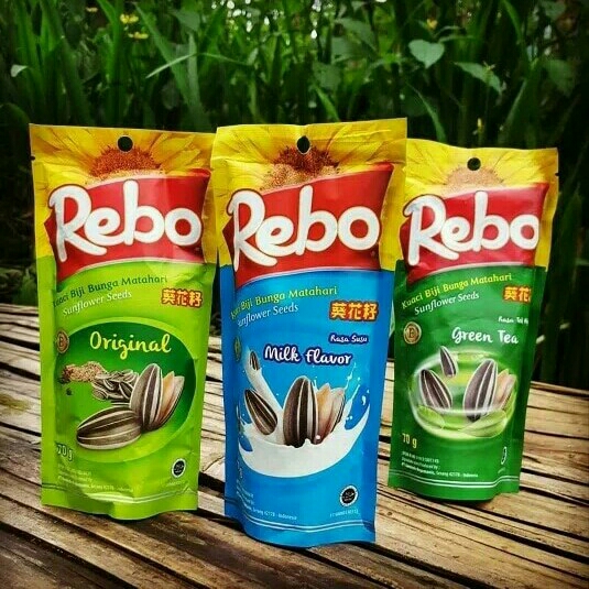 Kuaci Rebo Milk Flavour 70 Gr