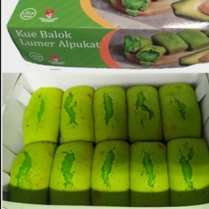 Kue Balok Lumer Apokado
