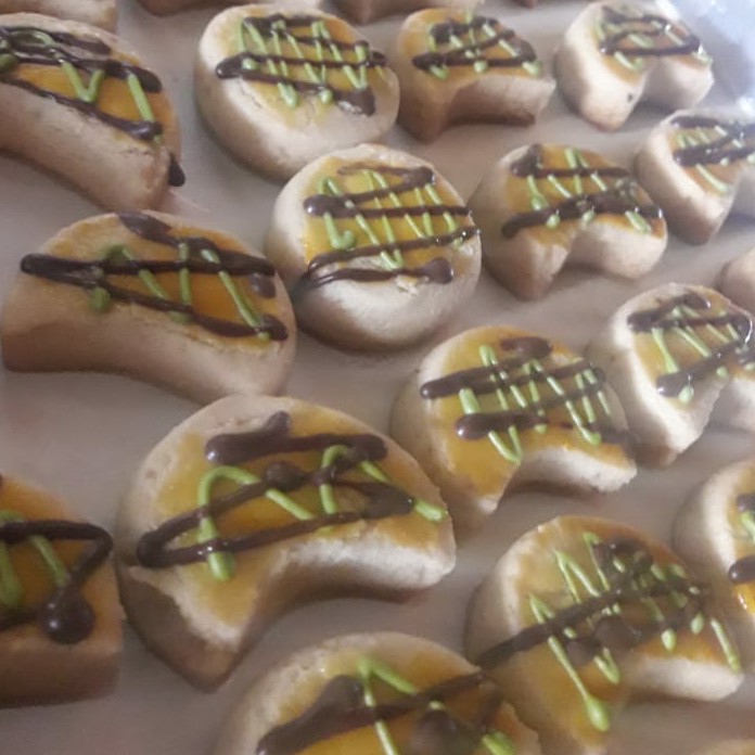Kue Kacang Coklat