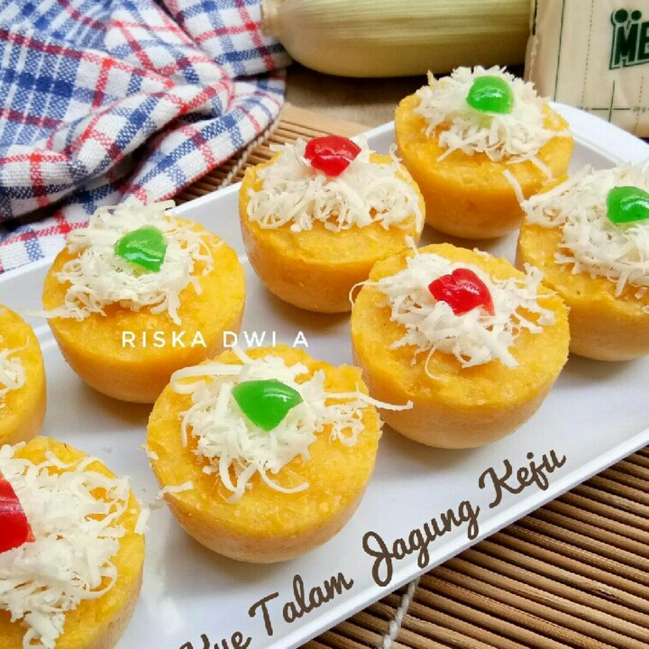 Kue Talam Jagung Keju