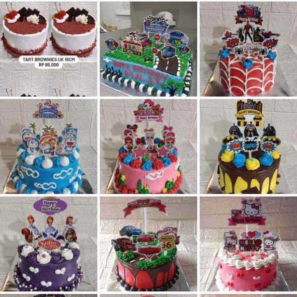 Kue Tar Karakter