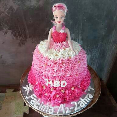 Kue Ulang Tahun Boneka
