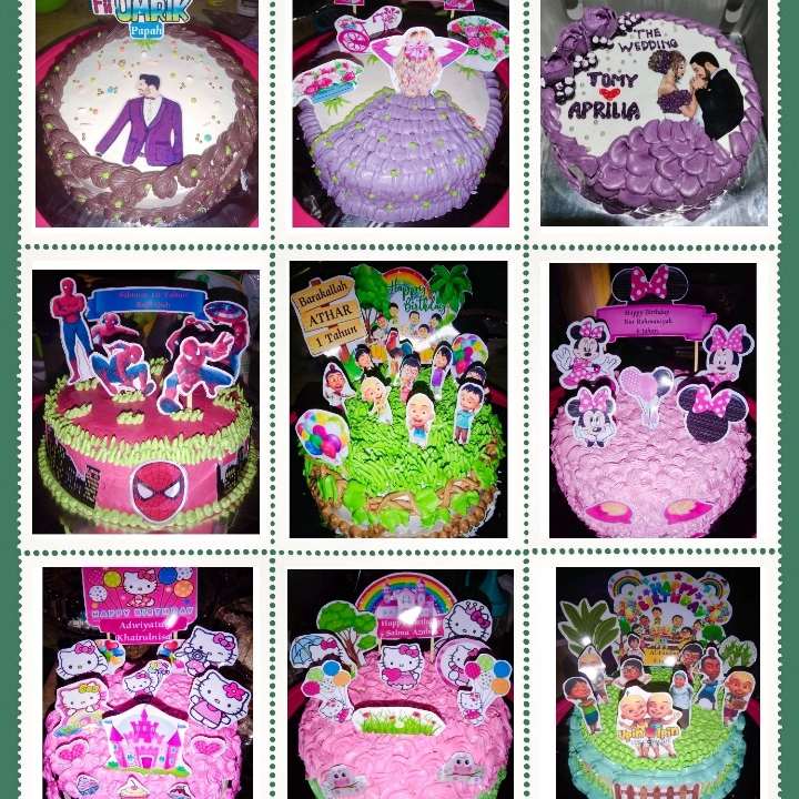 Kue Ultah 16cm