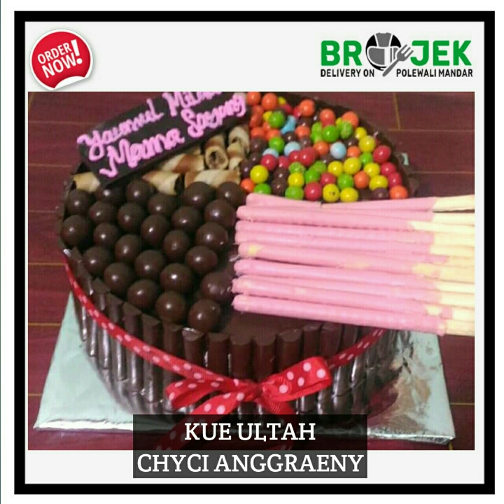 Kue Ultah Cokelat