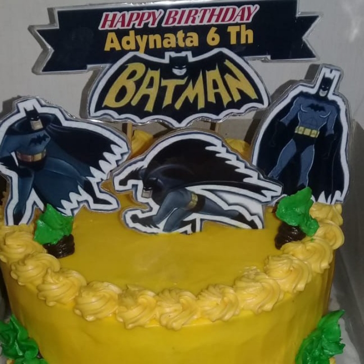 Kueh Ultah Karakter Batman
