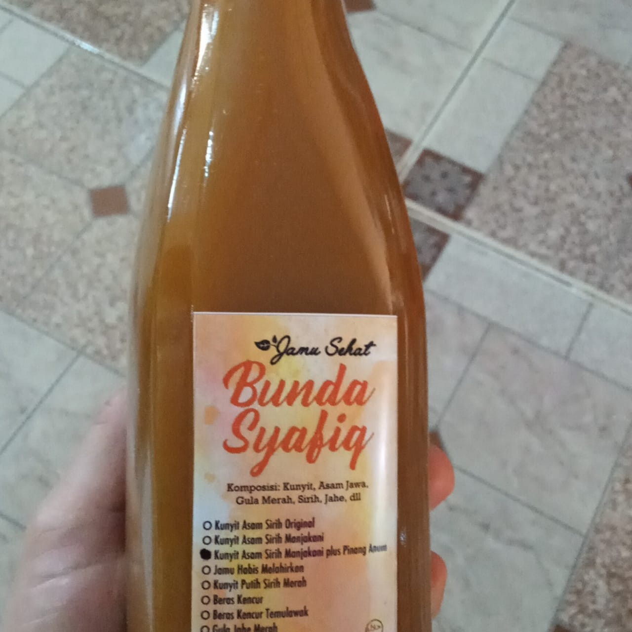 Kunyit Putih Sirih Merah