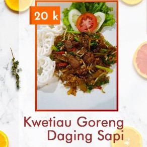 Kwetiau Goreng Daging Sapi