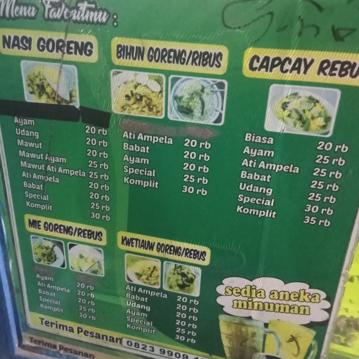 Kwitio Goreng Komplit 