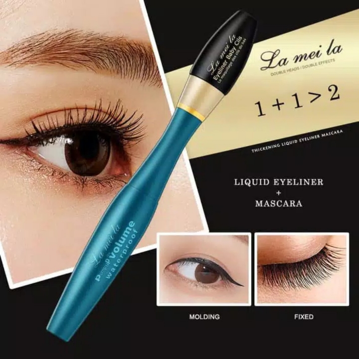 LA MEI LA MASCARA AND EYELINER