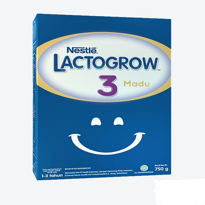 LACTOGROW 3 MADU 750gr