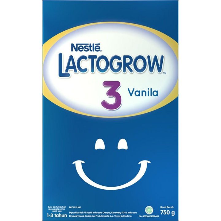 LACTOGROW 3 VANILA 750gr