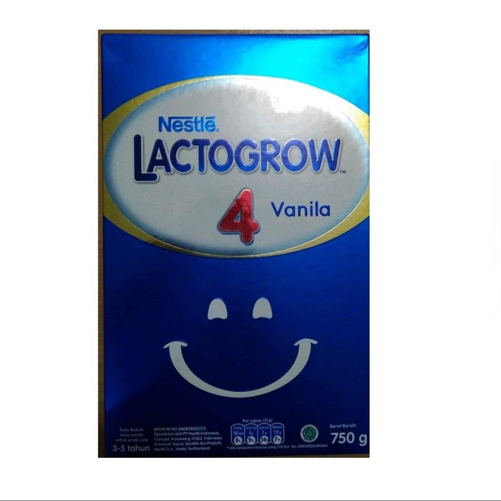 LACTOGROW 4 VANILA 750gr