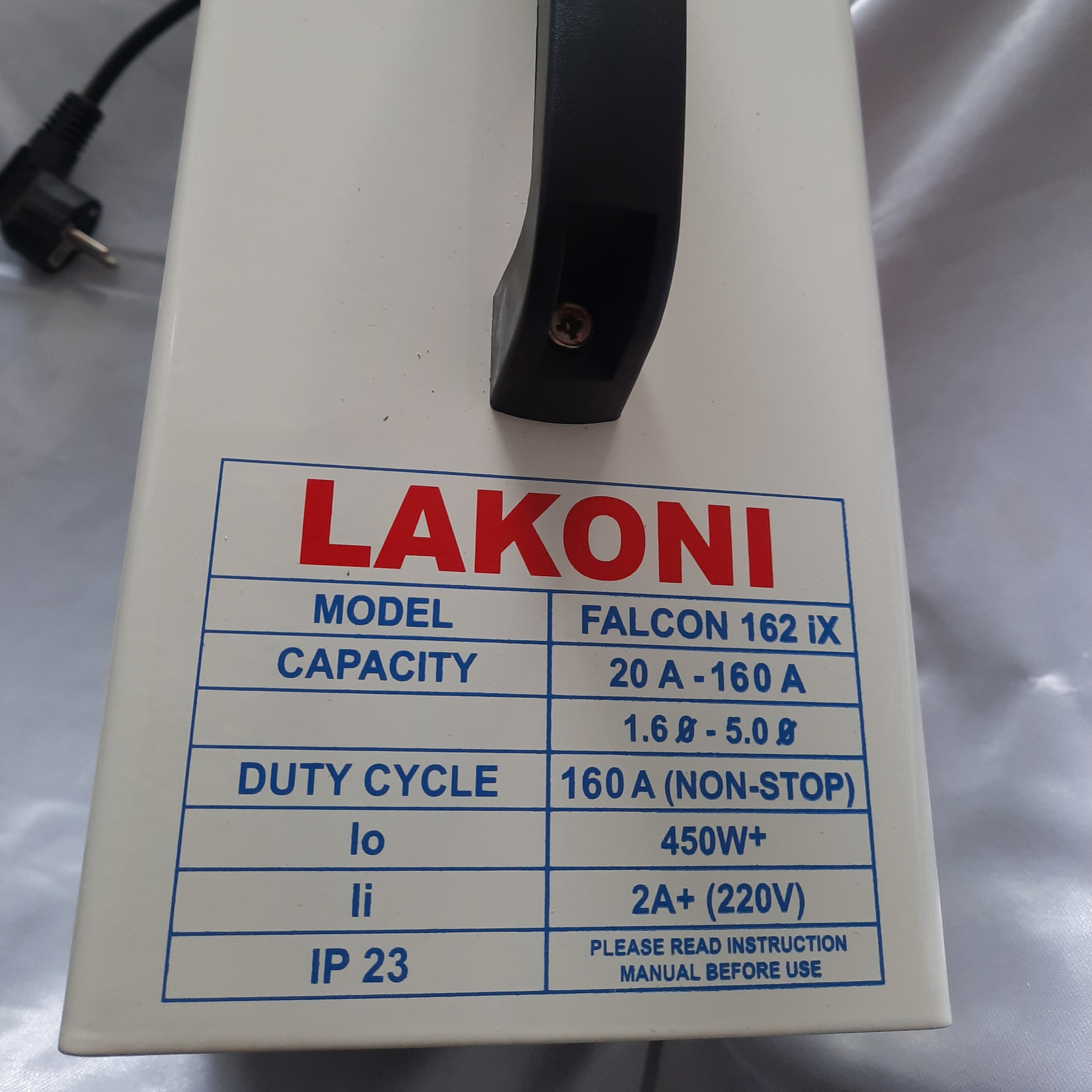Mesin Las IGBT LAKONI FALCON 162ix 2