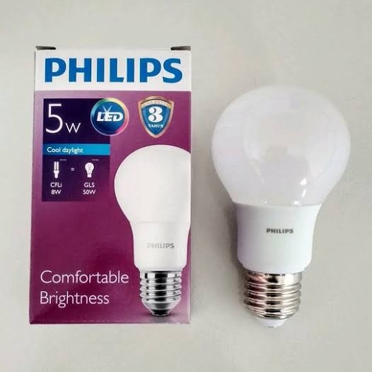 LAMPU PHILIPS LED 5 WATT