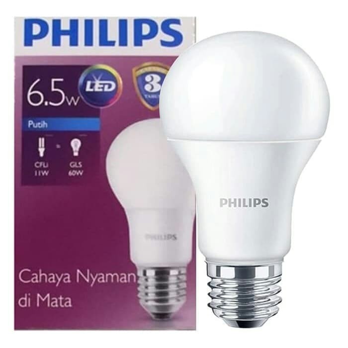 LAMPU PHILIPS LED 6 5 WATT