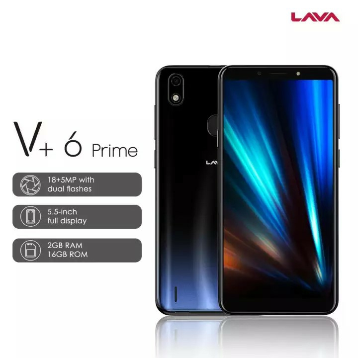 LAVA Smartphone V6 Prime  4000 Mah OCTA CORE RAM 216GB Android 