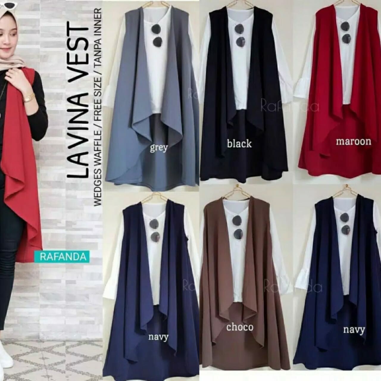 LAVINA VEST HIJAB MURAH