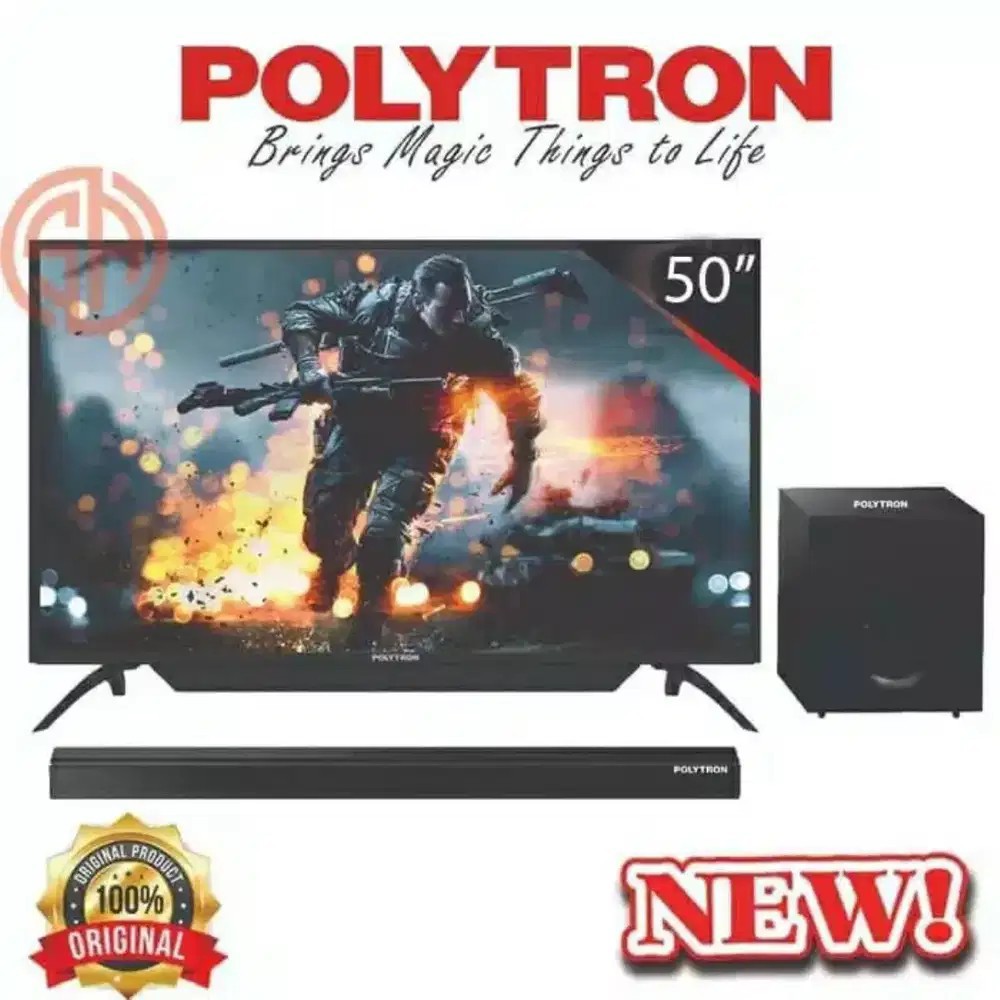 LED 50 POLYTRON PLD50B880-SOUNDBAR